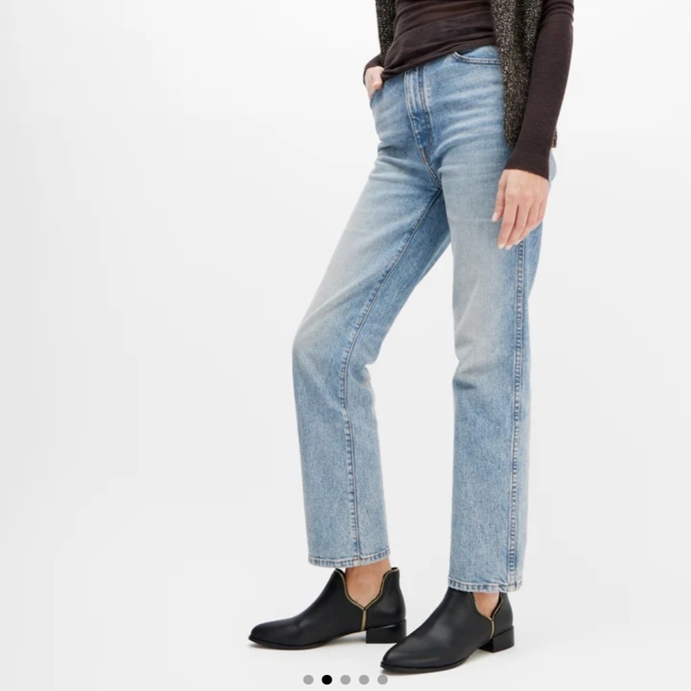 NWT SENSO Black Leather Ankle Boots with Gold Trim – EU 38 – BNIB - Picture 2 of 10